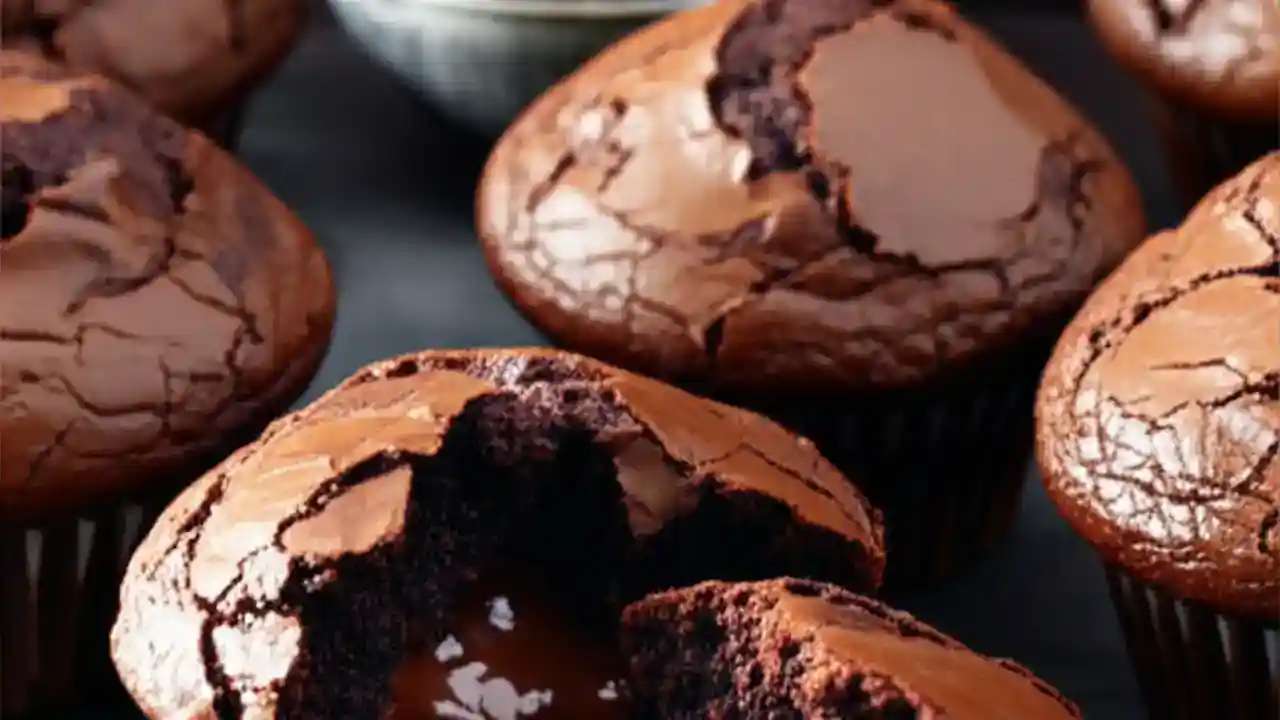 Easy Brownie Muffins: Get Gooey Chocolate Perfection in Under 45 Mins
